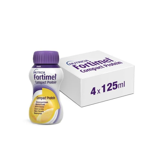 Magnésium + Choline – 4x125ml | Fortimel Compact Protein Banane