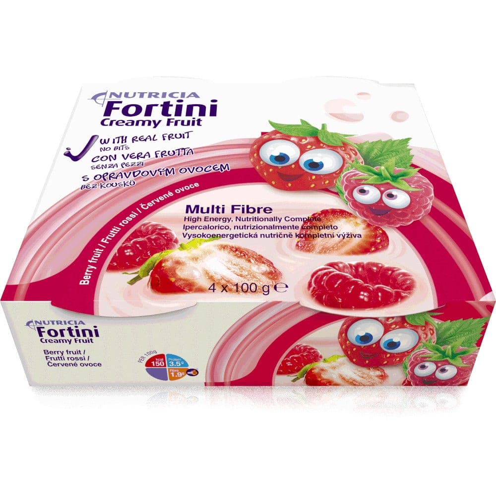 Fortini Creamy Fruit Fragola – 4 pièces