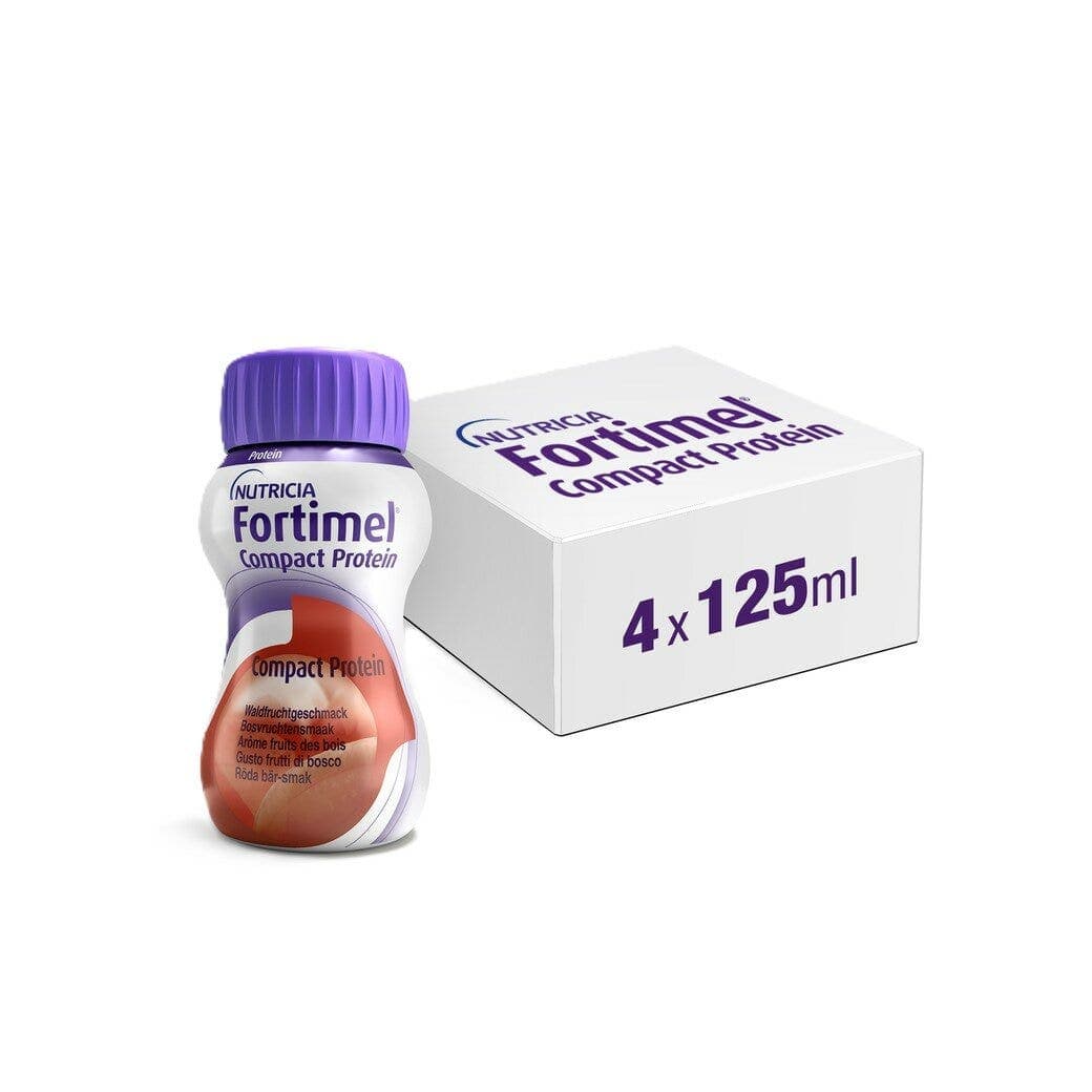 Fortimel Compact Protein Fraise/Vanille – 4x125ml