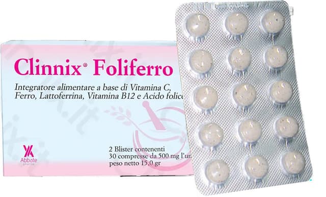 Fer + Lactoferrine – 30 comprimés | Combifolic
