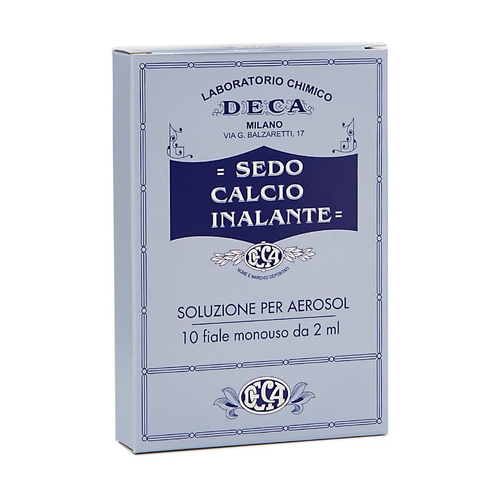SEDOCALCIO INALANTE 10F 2ML