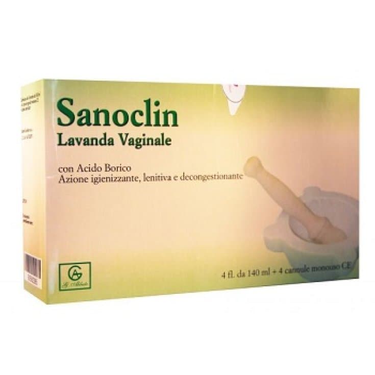Sanoclin Lotion Nettoyante Intime – 4 x 140 ml