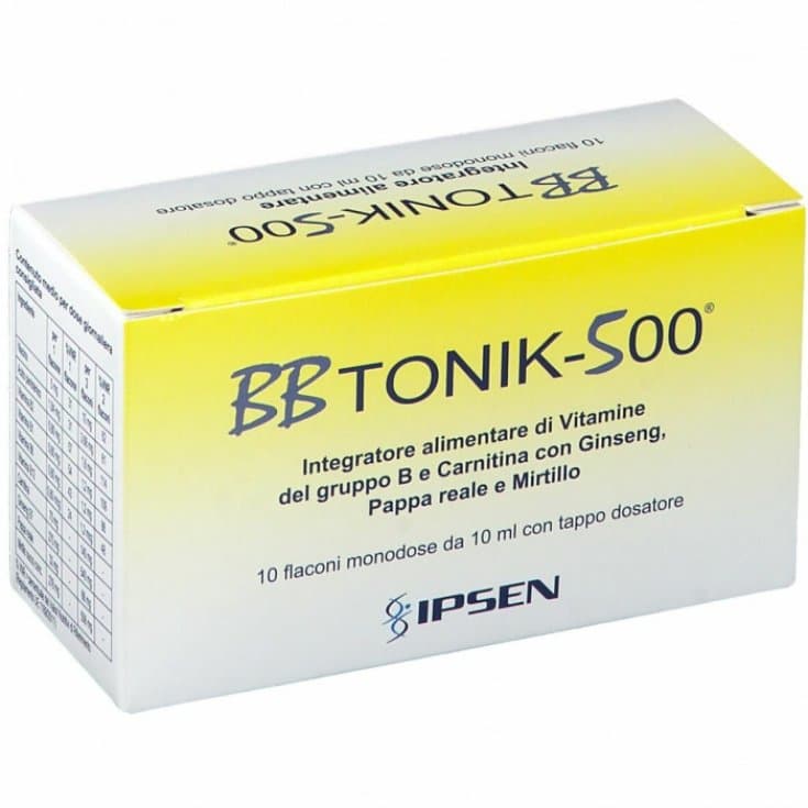 BBTonik 500 – 10 ampoules de 10 ml