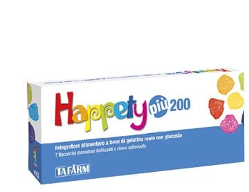 Happety Più 200 – 7 ampoules de 200 ml