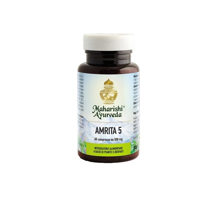 Ashwagandha + Centella asiatica – 30 comprimés | Amrita 5 Mak Rasay