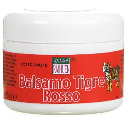 Baume du Tigre rouge – 30 ml au camphre et menthol
