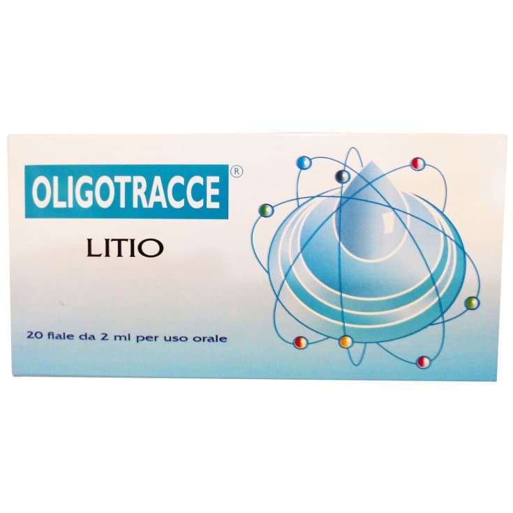 Oligotracce Lithium – 20 ampoules de 2 ml