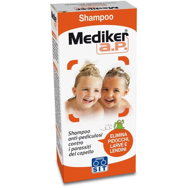 Mediker Shampoing AP – Shampoing contre les poux et lentes