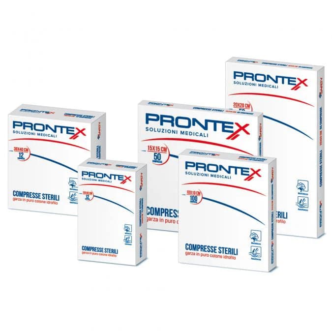 Texil Safety Gauze – 36×40 cm, 12 pièces