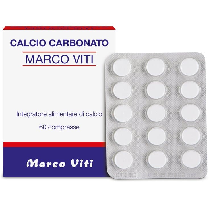 Kalziumkarbonat Viti – 60 comprimés