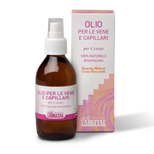 Argital Huile Veines et Capillaires – 125 ml Huile de Massage