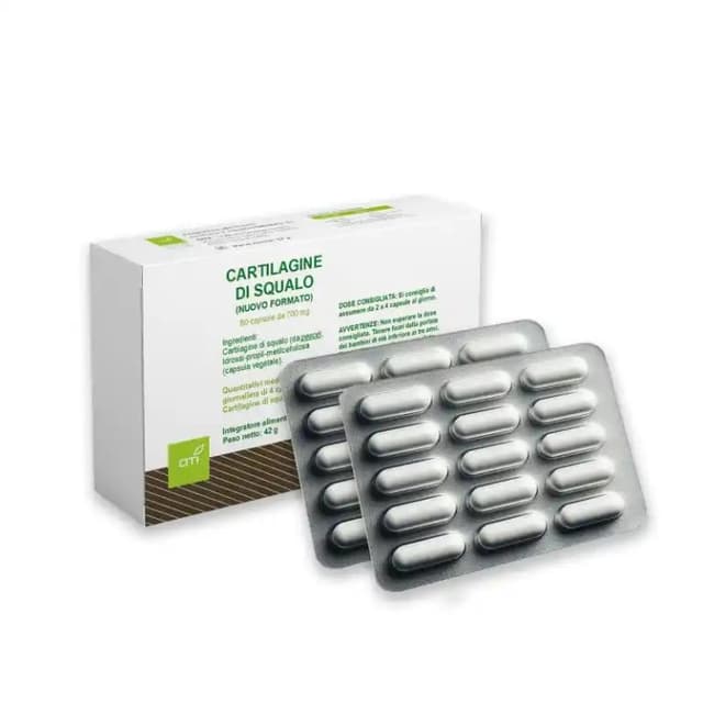 Cartilagine di Squalo OTI – 60 gélules