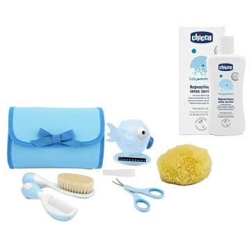 Set d'hygiène dentaire Bleu Azur – Complet