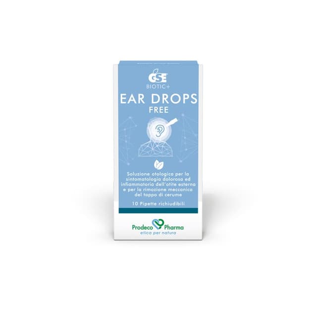 GSE Ear Drops Free – 10 pipettes de 0,3 ml