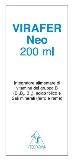Fer + Complexe vitamines B – 200 ml | Virafer Neo