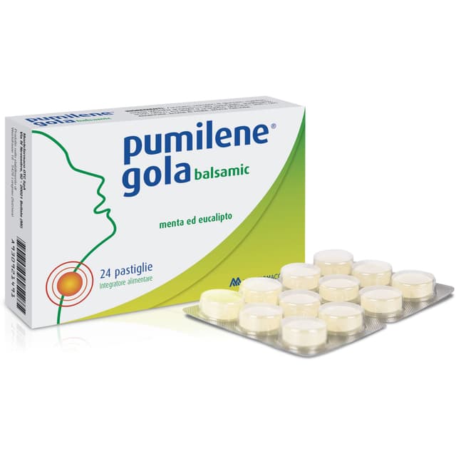 Pumilene Gola Balsamico – 24 Pastilles