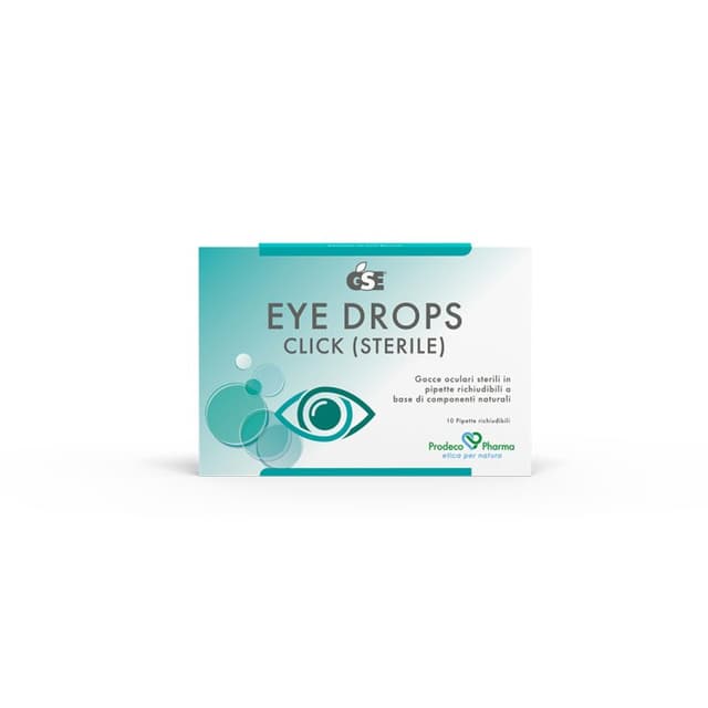 GSE Eye Drops Click – 10 flacons compte-gouttes