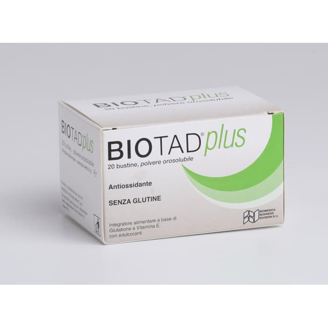 Glutathion 250 mg + Vitamine E – 20 sachets | Biotad Plus