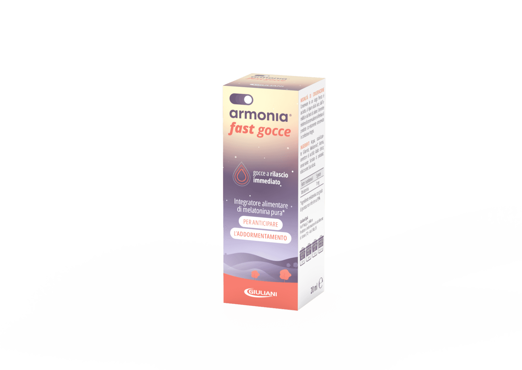 Armonia Fast Melatonin – 20 ml Tropfen