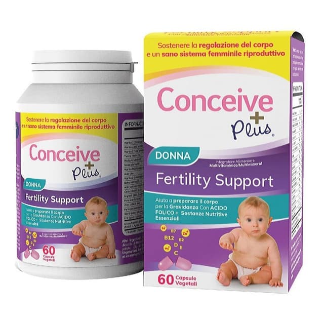 Acide folique – 60 gélules | Conceive Plus Soutien Fertilité Femme