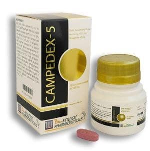 Campedex-5 – 15 ovale Tabletten