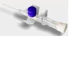 Kanüle 2-Wege G22 blau mit Aluminiumhülse – PB Pharma