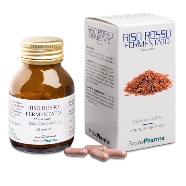 Levure de riz rouge – 50 gélules | PromoPharma Riz Rouge Fermenté