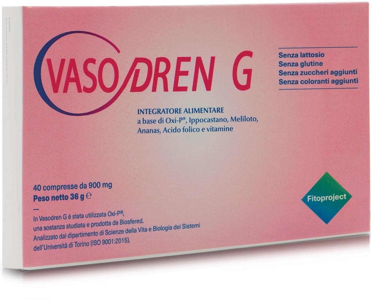 Vasodren G – 40 comprimés de 500 mg
