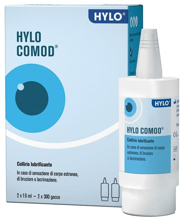 HYLO COMOD Gouttes oculaires – 2x10 ml