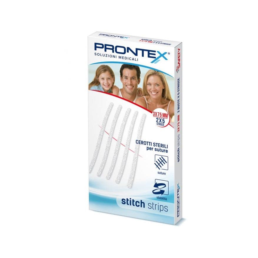 Prontex Stitch Strips – 3x75 mm, 10 Stück