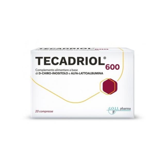Tecadriol 600 – 20 comprimés