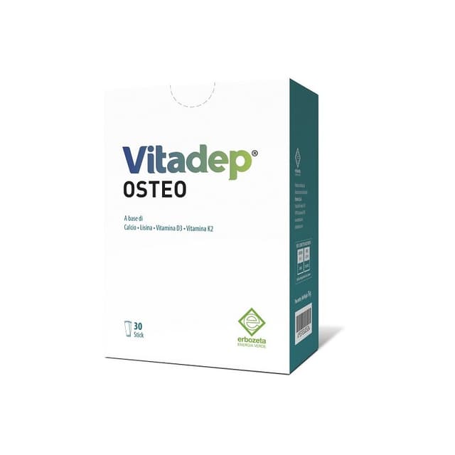 Calcium 400 mg + L-lysine – 30 sachets | Vitadep Osteo