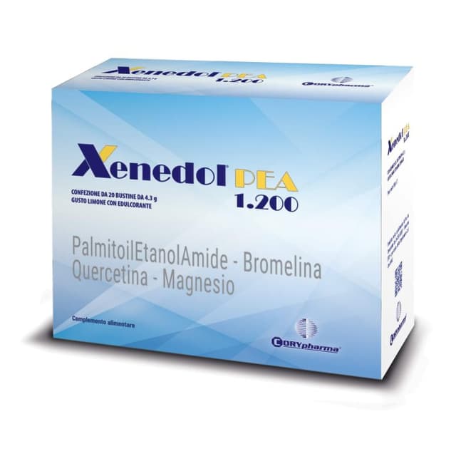 Palmitoyléthanolamide (PEA) + Magnésium – 20 sachets | Xenedol PEA 1200