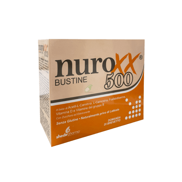 L-carnitine + Vitamine D – 20 sachets | Nuroxx 500