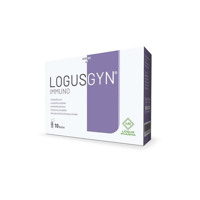 Probiotiques (ferments lactiques) + Bêta-glucanes – 10 sachets | Logusgyn Immuno