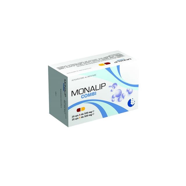 Levure de riz rouge 95 mg + Coenzyme Q10 – 20+20 gélules (A+B) | Monalip Combi