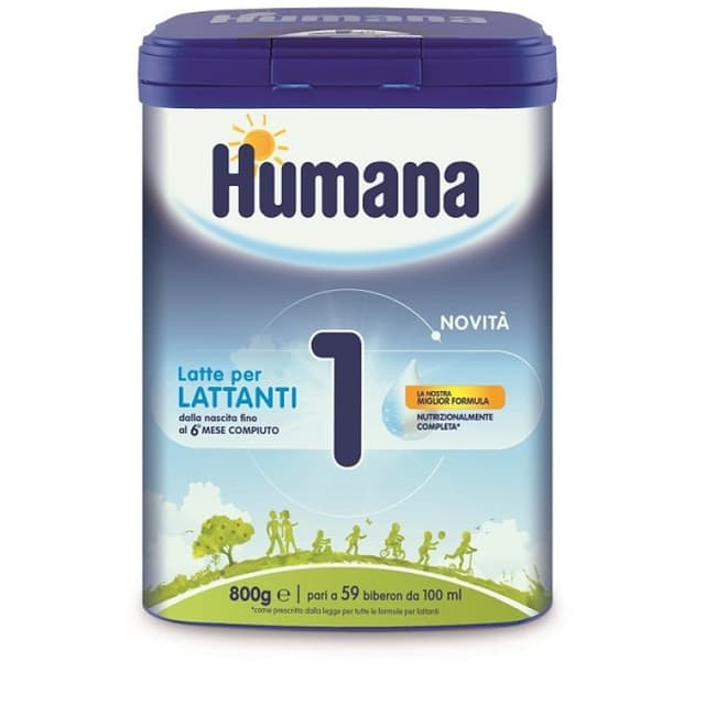 Humana 1 avec 5 HMO – Lait pour Nourrissons 800 g