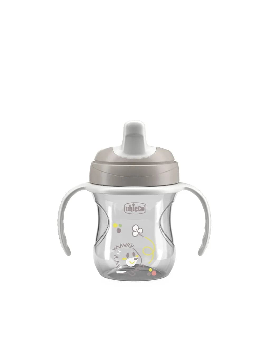 Tasse d'Apprentissage Chicco Grise à partir de 6 Mois