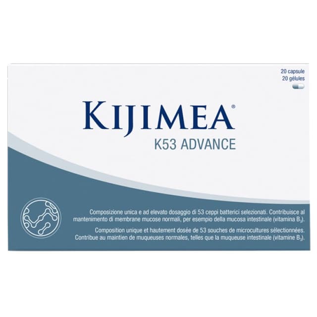 Probiotiques (ferments lactiques) + Niacine – 20 Gélules | Kijimea K53 Advance