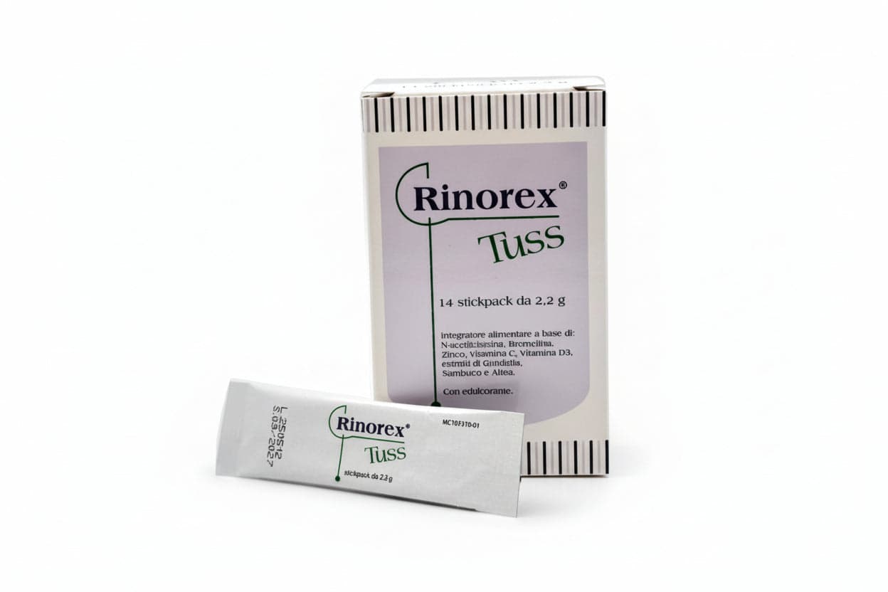 Rinorex Tuss – 14 Sachets Stick Pack