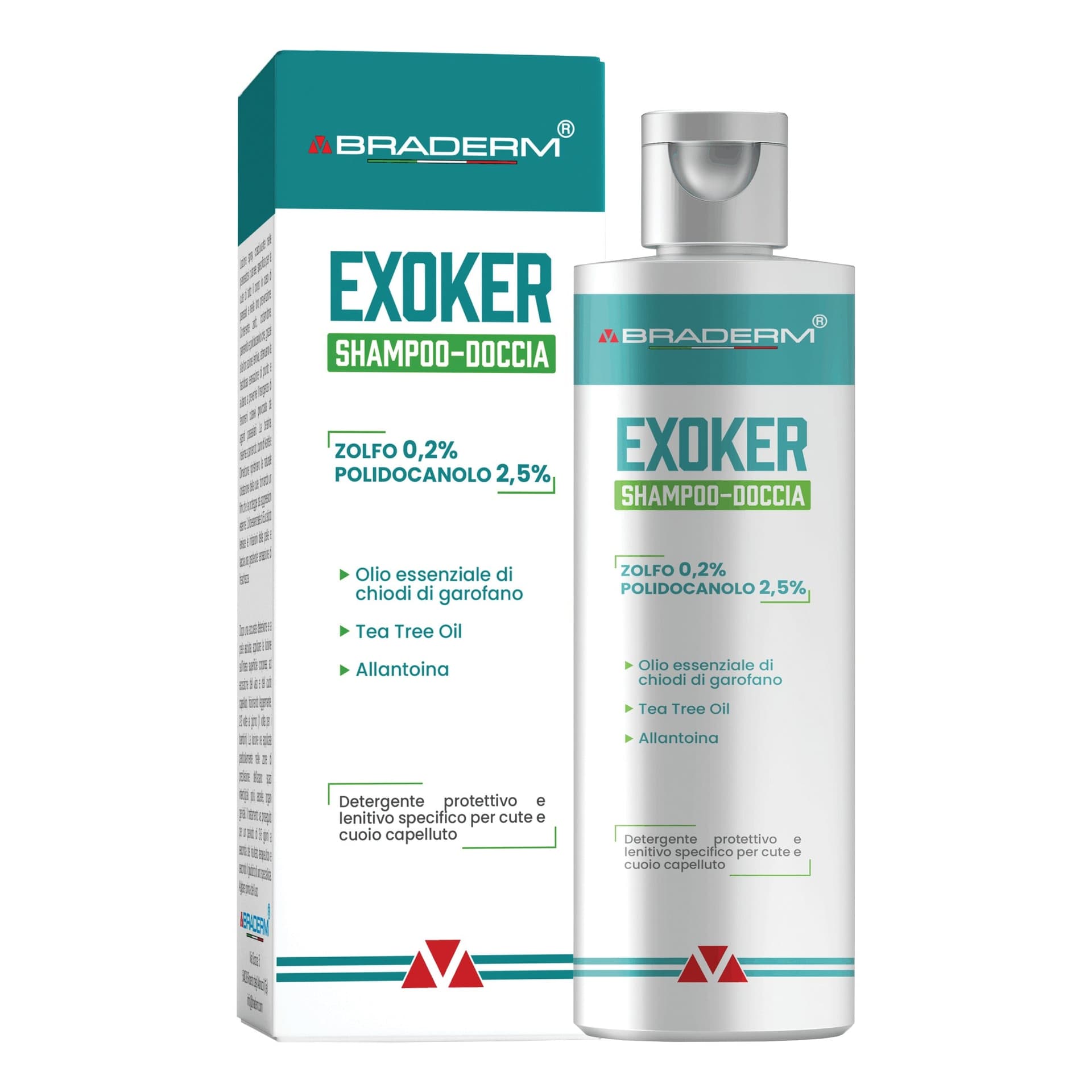 Exoker Shampoing Douche – 150 ml