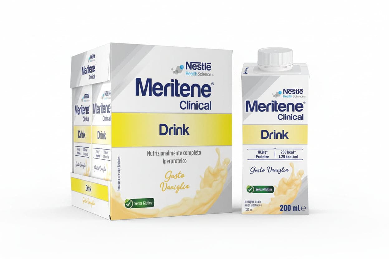 Meritene Clinical Vanille – 4 x 200 ml