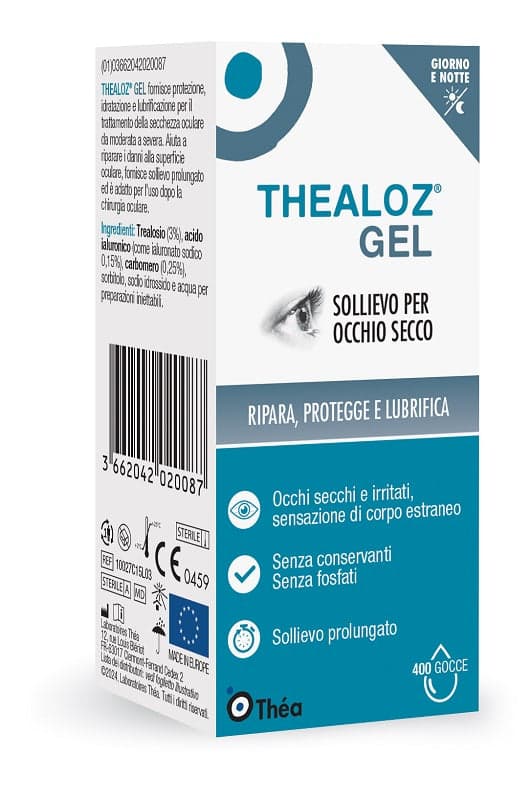 Thealoz Gel – 15 g gel ophtalmique au tréhalose