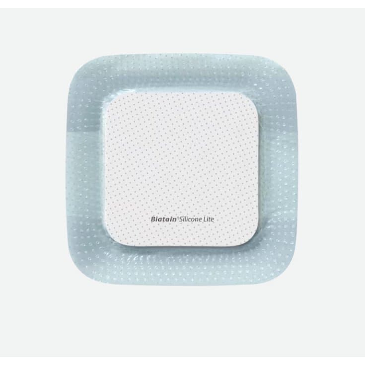 Biatain Silicone Lite – 5 x 5 cm, 5 Stück