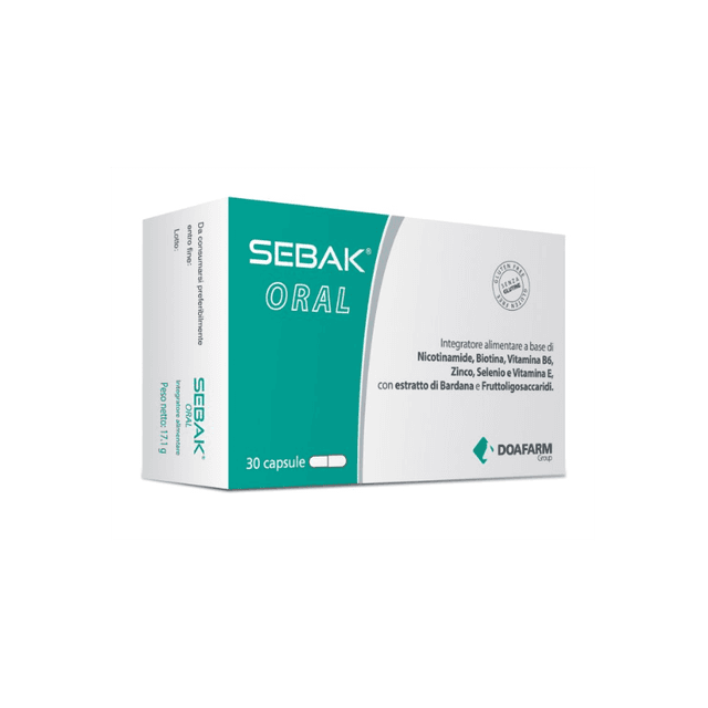 Complexe vitamines B + Zinc – 30 gélules complément | Sebak Oral