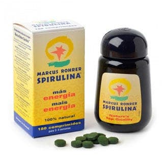 Spiruline + Inuline – 180 comprimés | Spirulina Marcus Rohrer