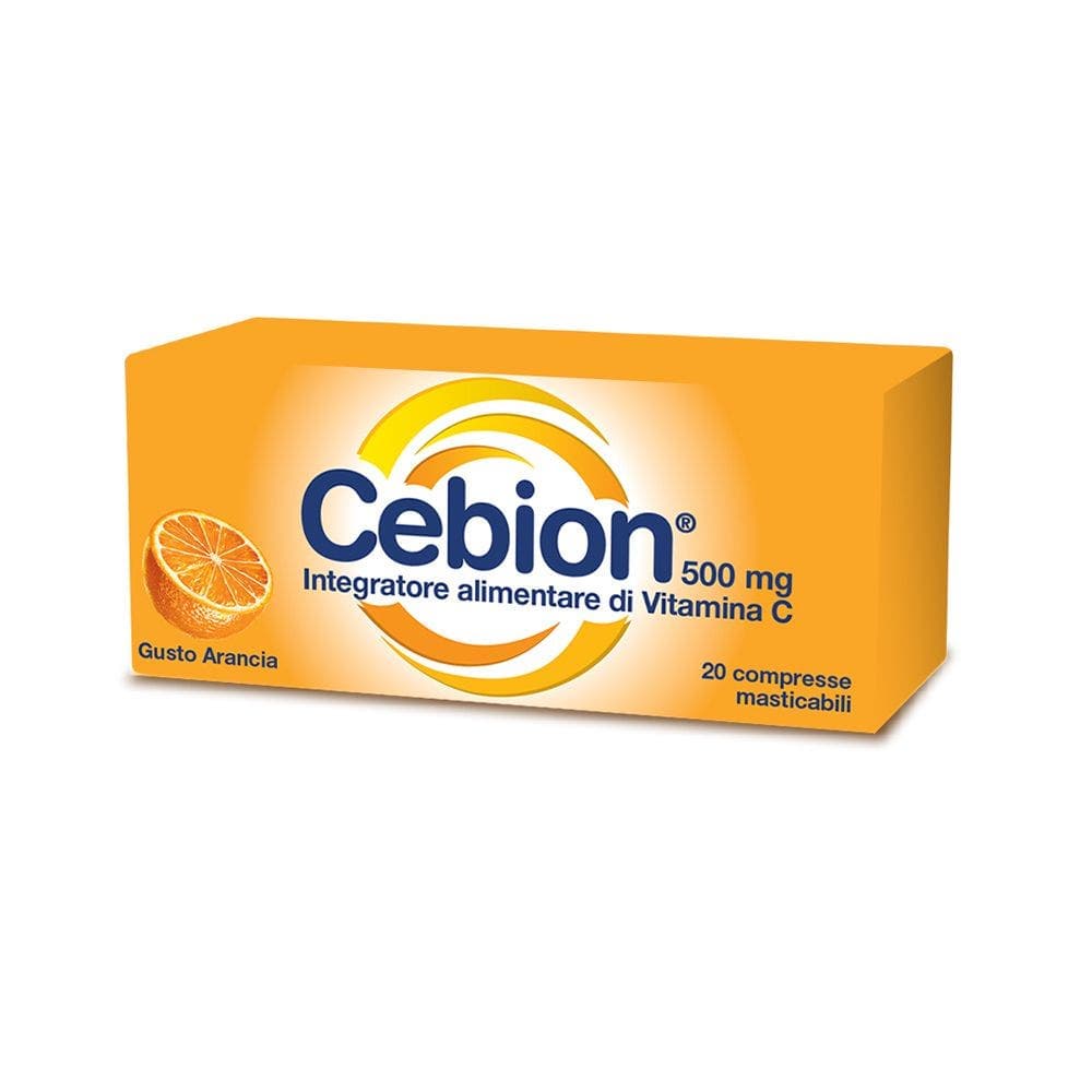 Cebion Mastierbarer Orangengeschmack – 20 Tabletten