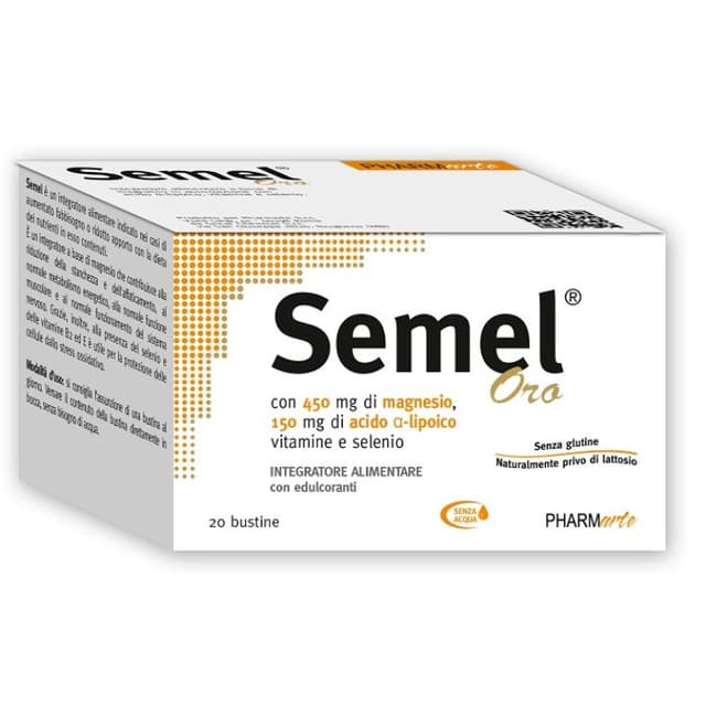 Magnésium 450 mg + Acide alpha-lipoïque – 20 sachets | Semel Orosolubile