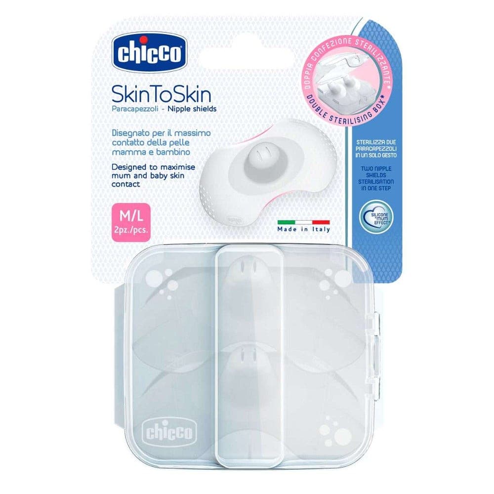 Paracapezzoli Silicone – Boucliers d'allaitement Large