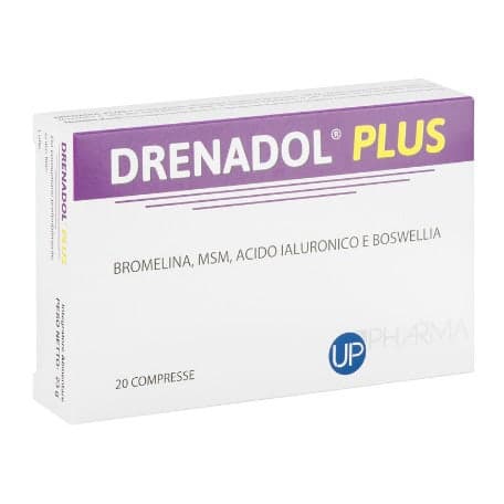 Broméline + Boswellia – 20 comprimés | Drenadol Plus